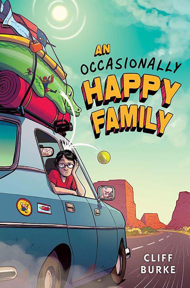 An Occasionally Happy Family by Cliff Burke book cover