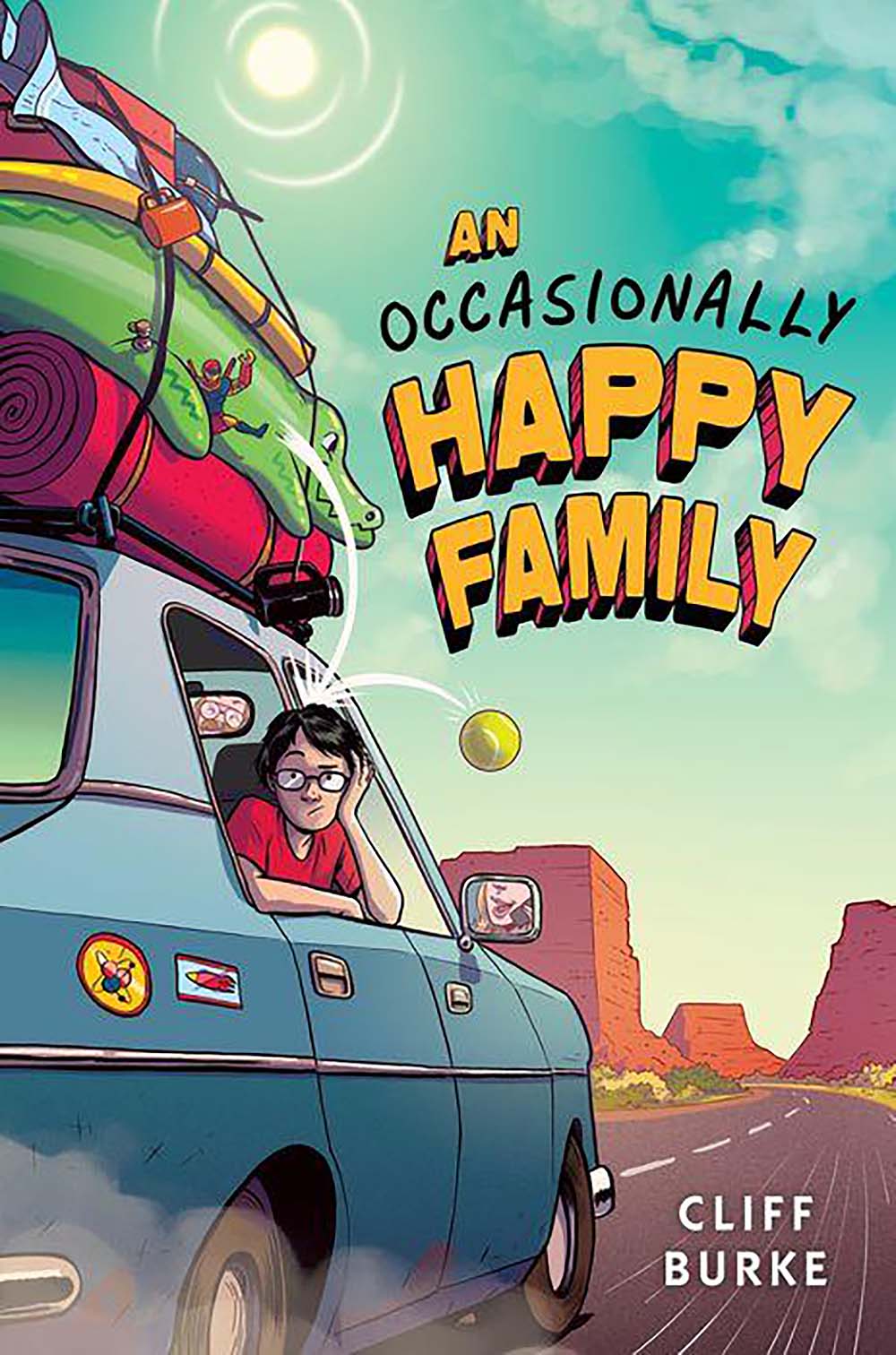 An Occasionally Happy Family by Cliff Burke