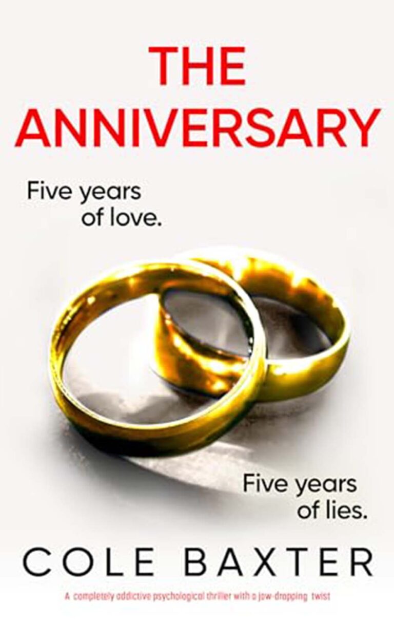 The Anniversary by Cole Baxter book cover
